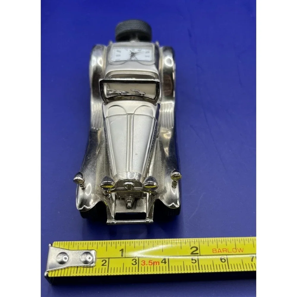 Vintage Car Desk Clock Retro Auto Collectible Classic Quartz Model Gift 4